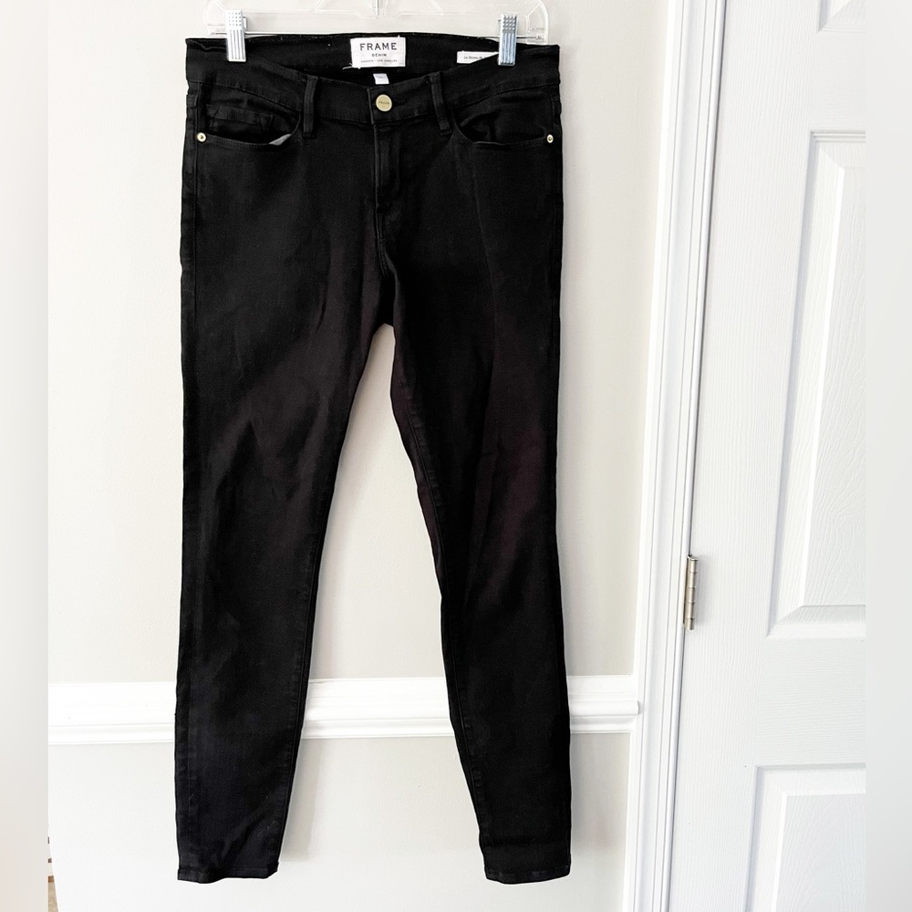 Frame Denim Women’s Skinny Jeans Black